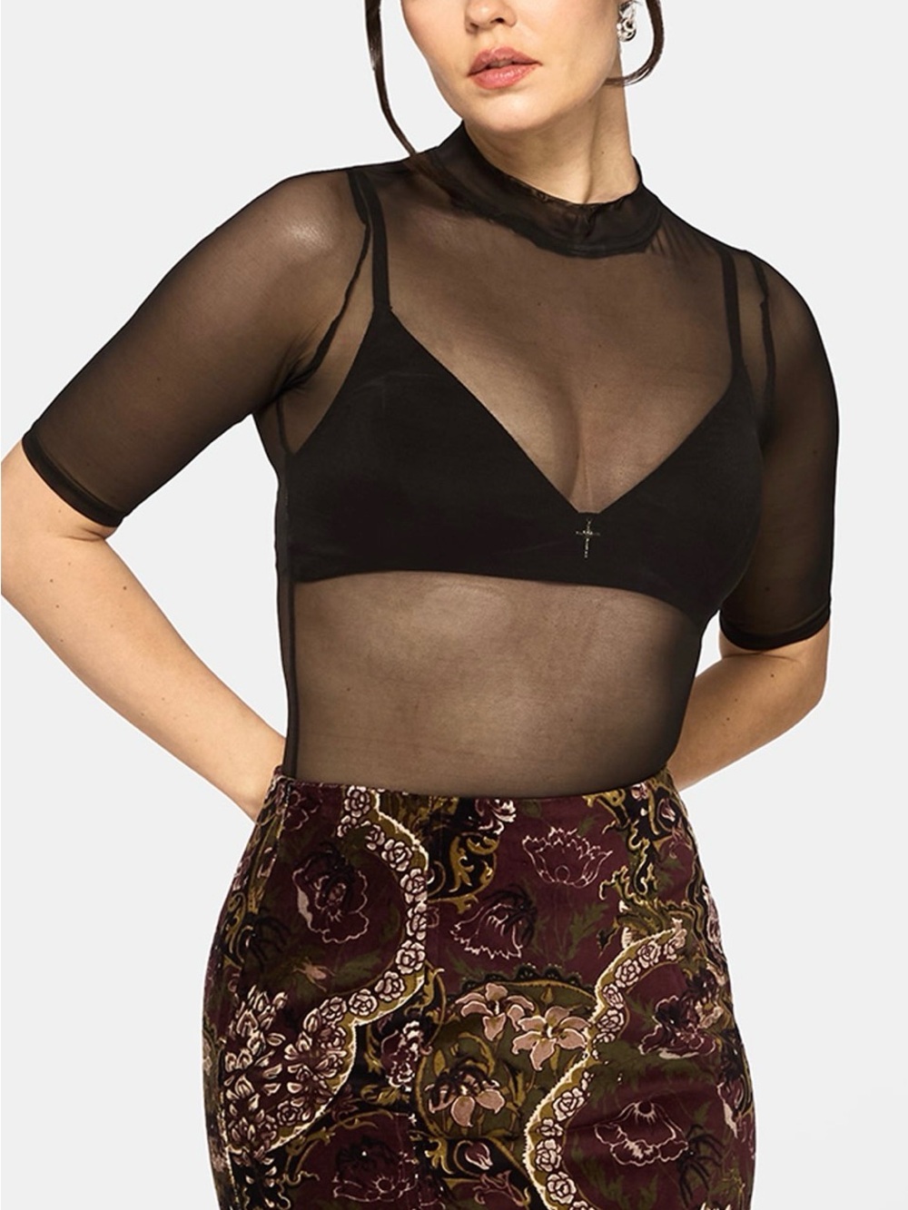 Disturbia baroque skirt